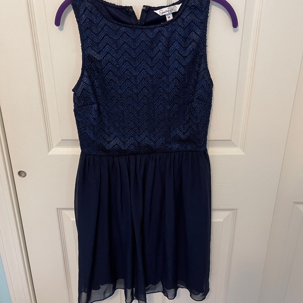 Navy Blue Dress